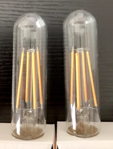 4 Better Homes & Garden LED Vintage Style Light Bulbs T10 40W Clear Medium Base - Picture 1 of 6