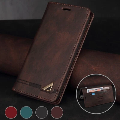 For Sony Xperia 1 V, Luxury Retro Flip Leather Wallet Card Stand Soft Case Cover - Image 1 of 4