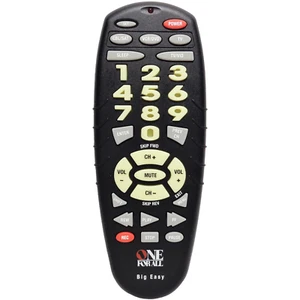 One For All URC-3300 BIG EASY 3 Device Universal Remote - CBL/SAT, VCR/DVD, TV - Picture 1 of 7