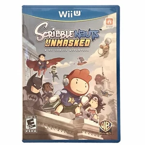 Scribblenauts Unmasked DC Comics Adventure (Nintendo Wii U, 2013) Complete Works - Picture 1 of 3