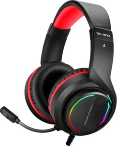 Auriculares para juegos de 3,5 mm Auriculares con micrófono para PC Laptop - Imagen 1 de 8