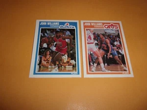 1989-90 Fleer Basketball JOHN WILLIAMS- CAVS/BULLETS-ERROR CARDS-#31 - Picture 1 of 2