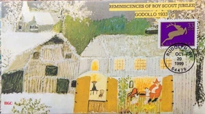 BGC 3362 Holiday Cotemporary Deer Reminiscences of Boy Scout Jamboree - Picture 1 of 2