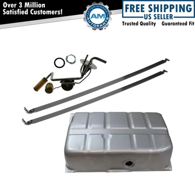 Fuel Tank & Strap Kit Fits 1971-1976 Dodge Dart Plymouth Duster Valiant Foto 1 de 4