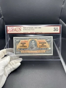 1937 Bank Of Canada $50- BC-26b - BCS VF30 - Picture 1 of 2