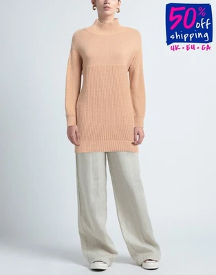 RRP€459 N.O.W. ANDREA ROSATI CASHMERE Jumper Size L Cashmere & Wool Blend - Image 1 of 4