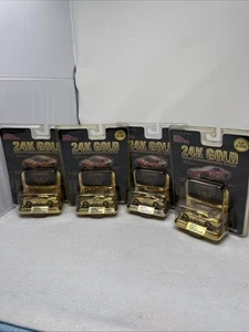 Lot of 4 24K Gold plate Racing Champions #21 Citgo & 3 #94 McD Nascar 50th 1:64 - Picture 1 of 9