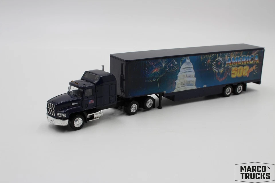 Herpa Mack CH600 Caja Semirremolque "500 Años América" Nº 140843 1:87 /H22834 Foto 1 de 1