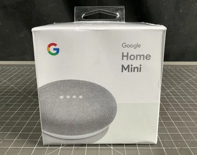 Brand New Google Home Mini Smart Speaker W/ Google Assistant (GA00210-US) CHALK - Image 1 of 3