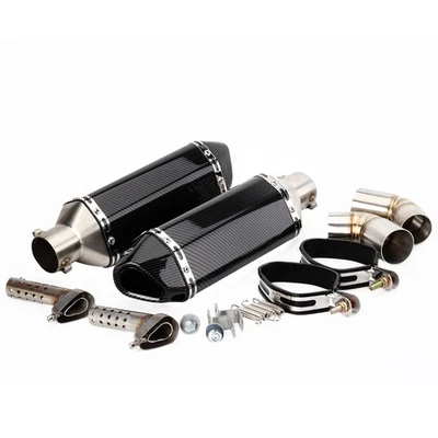 For Ducati Monster 1100 1100S 2009-2010 Exhaust Pipe With Slip-on Tail Link Pipe - Image 1 of 4