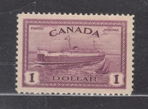 1946   #273 $1.00 TRAIN FERRY KING GEORGE VI PEACE ISSUE VF - Picture 1 of 2