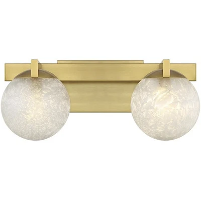 Savoy House Lighting 8-1017-2-322 Darien Bathroom Vanity Light Warm Brass - Image 1 of 4