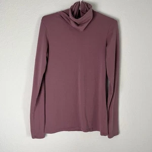 Blusa Peruvian Connection Rosa Cuello Tortuga Algodón Pima Pequeña 212 - Imagen 1 de 6