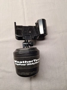 WeatherTech CupPhone Funda Adhesiva Soporte para Teléfono Automático con Soporte Desinfectante de Manos - Imagen 1 de 11