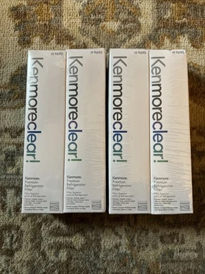 2- 2 Packs 9690 Kenmore 469690 Replacement Refrigerator Water Filter LG LT700P - Image 1 of 3