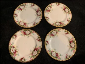 4 Royal Albert Bone China Celebration Bread Plates 1969 - Picture 1 of 1