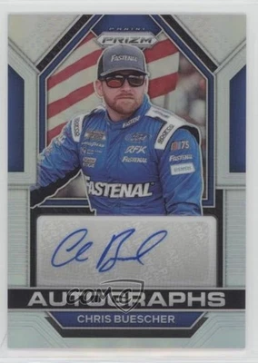 2023 Panini Prizm Auto Chris Buescher #A-CBC Auto - Image 1 of 2