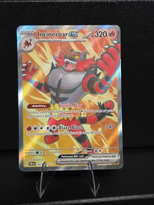 Incineroar ex 187/162 SV05: Temporal Forces Holo - Image 1 of 3