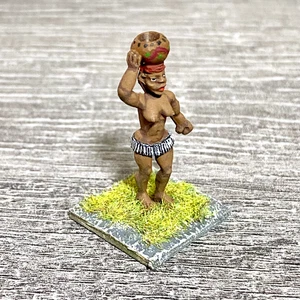 1x 28mm Colonial Villagers Figur Fig bemalt Metall Miniaturen Zulu Wargames #12 - Bild 1 von 4