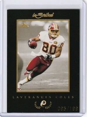 2004 Fleer inScribed Black Border Gold /199 Laveranues Coles #7 - Image 1 of 2