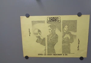 Vintage Konzert Poster LENE LOVICH Stony Brook University College NY Gym 1980 - Bild 1 von 5