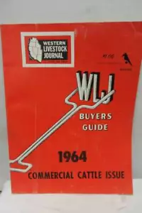 Western Livestock Journal Buyers Guide Cattle1964 - Foto 1 di 3