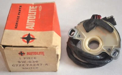 Interruptor de seguridad neutro NOS 1967-1969 Ford Mustang & Cougar transmisión automática C4/C6, 1968 Foto 1 de 4