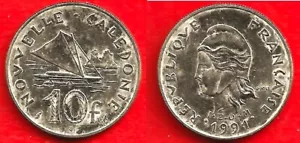NOUVELLE CALEDONIE . 10 FRANCS 1991 - Bild 1 von 1