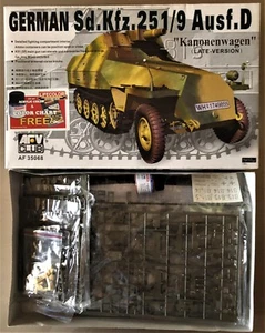AFV CLUB AF35068 - Sd.Kfz.251/9 Ausf.D "KANONENWAGEN" - 1/35 PLASTIC KIT - Picture 1 of 1