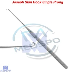 Surgical Retractor Joseph Skin Single Hook Sharp Prong - Picture 1 of 5