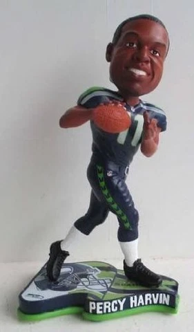Percy Harvin Seattle Seahawks 2013 NFL Pennant Base Bobblehead Limited Ed-NIB Cover
