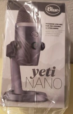 Blue Yeti Nano Premium USB Mic for Recording and Streaming - Gray New - Image 1 of 4