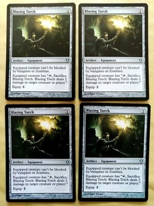 4x Blazing Torch - MTG Zendikar ZEN Uncommon Excellent (EX) - Imagen 1 de 1