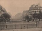 Paris Commune 1871. La Rue Royale (Tricolore Flotte Sur La Madeleine) C1873