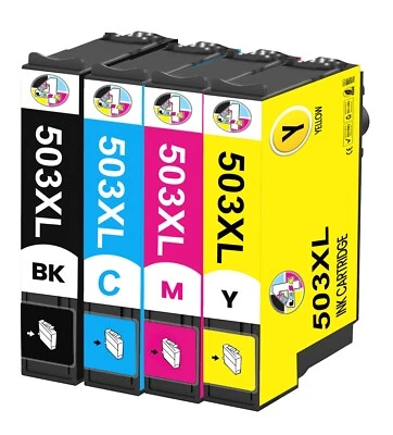 Non-OEM Epson Compatible 503XL XP5200 XP5205 WF2960 WF2965 Ink Cartridges - Image 1 of 4