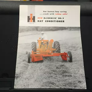 Vintage IH International Harvester Prospekt McCormick No 2 Heuaufbereiter ~ Traktoren - Bild 1 von 3