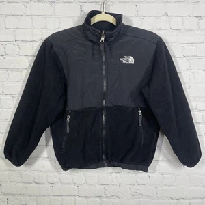 The North Face Fleece Sweater Kids Medium Black Outdoor Gorpcore Hiking - Picture 1 of 13