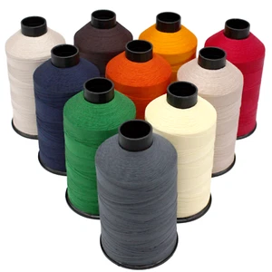 Bonded Nylon Thread BNT 138 / Tex 135 for Upholstery Leather Shoes - 1500 Yard - Picture 1 of 21