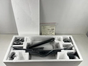 Ergotron DS100 Dual Monitor Desk Stand Horizontal Black 33-322-200 - NEW - Picture 1 of 3