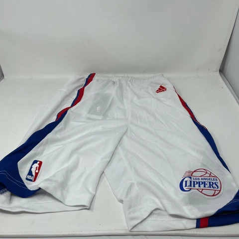 Adidas Los Angles Clippers NBA Shorts White Youth Size S/M/L/XL Cover