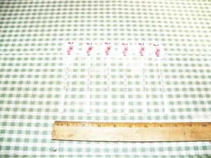 Juego de 6 1970 NEBRASKA CORNHUSKERS HUSKERS "NEBR. #1 GO BIG RED" Swizzle Sticks - Imagen 1 de 4