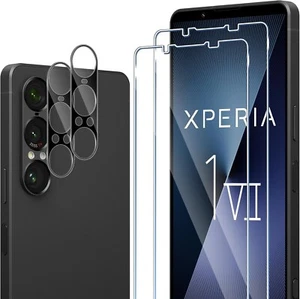 For Sony Xperia 1 VII Tempered Glass Screen Protector + Camera Lens Protective - Picture 1 of 11