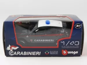 BBurago Burago Alfa Romeo Stelvio Quadrifoglio CARABINIERI 1/43 18-30310AS - Imagen 1 de 4