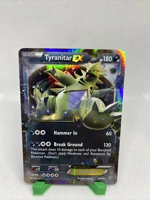 TYRANITAR EX 42/98 HOLO XY Ancient Origins Pokémon Card - Image 1 of 2