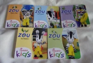 COMPLETE set of 5 Zou series mini board books - Picture 1 of 1