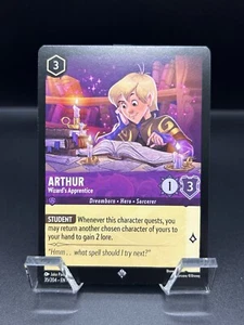 Arthur Wizard's Apprentice 35/204 Non-Foil Disney Lorcana Rise Of The Floodborn - Bild 1 von 4