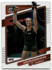 2022 Panini UFC Optic Donruss Katylyn Chookagian #61 - Picture 1 of 2