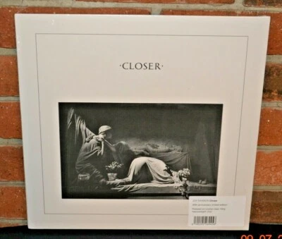 JOY DIVISION - Closer, Limited 40th Anni 180 Gram CRYSTAL CLEAR VINYL LP New! - Image 1 of 4