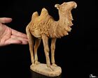 8.2" Picture Jasper Hand Carved Crystal Camel Sculpture, Crystal Healing