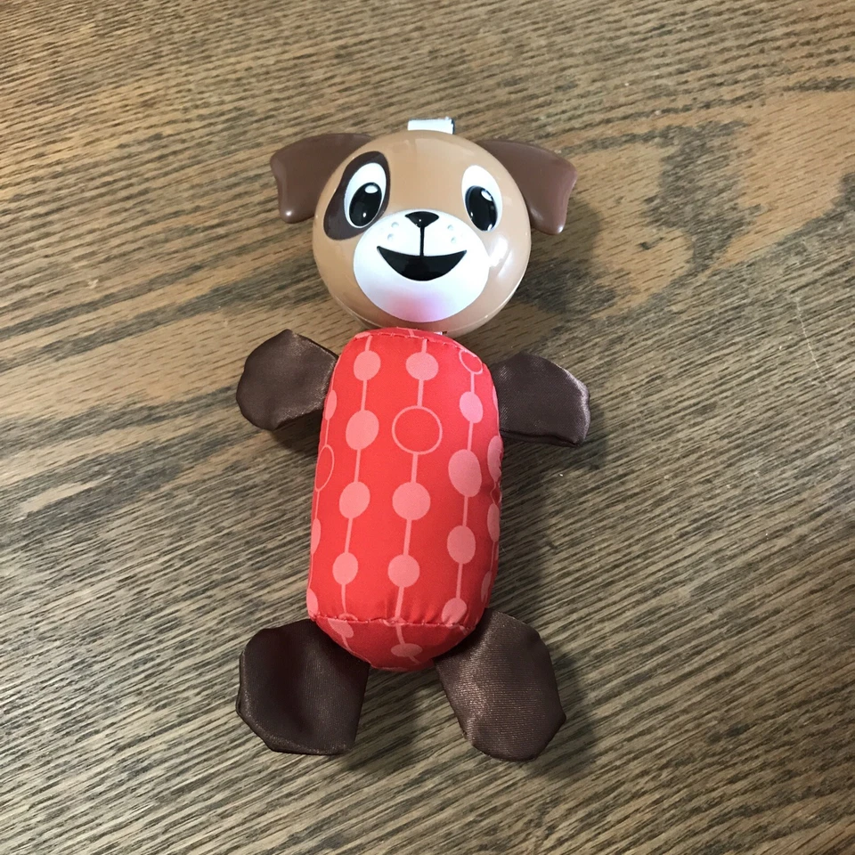 Juguete de repuesto Baby Einstein marrón cachorro perro sonajero Foto 1 de 4